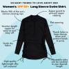 image:imageSwimZip Womens Swim Dress Cover Up Swimsuit UPF 50 Sun ProtectionBlack