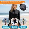 image:imageSwimZip Womens Swim Dress Cover Up Swimsuit UPF 50 Sun ProtectionBlack