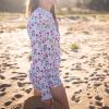 image:imageSwimZip Womens Swim Dress Cover Up Swimsuit UPF 50 Sun ProtectionFloral Garden