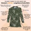 image:imageSwimZip Womens Swim Dress Cover Up Swimsuit UPF 50 Sun ProtectionHawaiian Rainforest