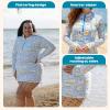 image:imageSwimZip Womens Swim Dress Cover Up Swimsuit UPF 50 Sun ProtectionMediterranean Lemons