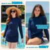 image:imageSwimZip Womens Swim Dress Cover Up Swimsuit UPF 50 Sun ProtectionNavy