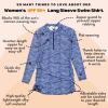 image:imageSwimZip Womens Swim Dress Cover Up Swimsuit UPF 50 Sun ProtectionOcean Breeze