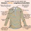 image:imageSwimZip Womens Swim Dress Cover Up Swimsuit UPF 50 Sun ProtectionSunny Stripe
