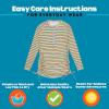 image:imageSwimZip Womens Swim Dress Cover Up Swimsuit UPF 50 Sun ProtectionSunny Stripe
