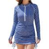 Navy Gingham