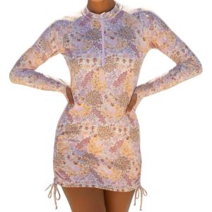 image:imageSwimZip Womens Swim Dress Cover Up Swimsuit UPF 50 Sun ProtectionMeadows