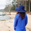 image:imageSwimZip Womens Wide Brim Sun Hat  UPF 50 Sun Protection