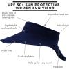 image:imageSwimZip Womens Wide Brim Sun Visor  UPF 50 Sun Protection