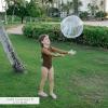 image:imageSwimZip Girls Long Sleeve OnePiece Swimsuit with UPF 50 Sun ProtectionCanyon Haze