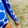 image:imageSwimZip Girls Long Sleeve OnePiece Swimsuit with UPF 50 Sun ProtectionDot