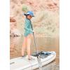 image:imageSwimZip Girls Long Sleeve OnePiece Swimsuit with UPF 50 Sun ProtectionGeo Party