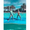 image:imageSwimZip Girls Long Sleeve OnePiece Swimsuit with UPF 50 Sun ProtectionLemons