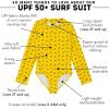 image:imageSwimZip Girls Long Sleeve OnePiece Swimsuit with UPF 50 Sun ProtectionLobster