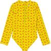 image:imageSwimZip Girls Long Sleeve OnePiece Swimsuit with UPF 50 Sun ProtectionLobster