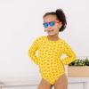image:imageSwimZip Girls Long Sleeve OnePiece Swimsuit with UPF 50 Sun ProtectionLobster