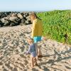 image:imageSwimZip Girls Long Sleeve OnePiece Swimsuit with UPF 50 Sun ProtectionNavy Stripe