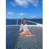 image:imageSwimZip Girls Long Sleeve OnePiece Swimsuit with UPF 50 Sun ProtectionPink Gingham