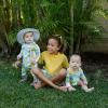image:imageSwimZip Girls Long Sleeve OnePiece Swimsuit with UPF 50 Sun ProtectionSunshine