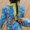 image:imageSwimZip Girls Long Sleeve OnePiece Swimsuit with UPF 50 Sun ProtectionTropadelic