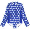 image:imageSwimZip Girls Long Sleeve OnePiece Swimsuit with UPF 50 Sun ProtectionDot