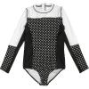 image:imageSwimZip Womens Long Sleeve 1 Piece Swim Suit UPF 50 Multiple ColorsPolka Dots