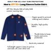 image:imageSwimZip Mens Long Sleeve Zipper Rash Guard Swim Shirt w UPF 50 Sun ProtectionNavy Blue