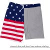 image:imageSwimZip Mens Swim Shorts with Boxer Brief Liner and UPF 50 Sun ProtectionAmericana