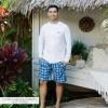 image:imageSwimZip Mens Swim Shorts with Boxer Brief Liner and UPF 50 Sun ProtectionCoastal