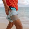 image:imageSwimZip Mens Swim Shorts with Boxer Brief Liner and UPF 50 Sun ProtectionColor Pop