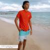 image:imageSwimZip Mens Swim Shorts with Boxer Brief Liner and UPF 50 Sun ProtectionColor Pop