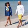 image:imageSwimZip Mens Swim Shorts with Boxer Brief Liner and UPF 50 Sun ProtectionCoral