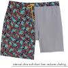 image:imageSwimZip Mens Swim Shorts with Boxer Brief Liner and UPF 50 Sun ProtectionDeep Dive