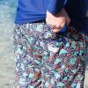 image:imageSwimZip Mens Swim Shorts with Boxer Brief Liner and UPF 50 Sun ProtectionDeep Dive