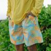 image:imageSwimZip Mens Swim Shorts with Boxer Brief Liner and UPF 50 Sun ProtectionGroovy