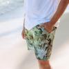 image:imageSwimZip Mens Swim Shorts with Boxer Brief Liner and UPF 50 Sun ProtectionHawaiian Rainforest