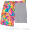 image:imageSwimZip Mens Swim Shorts with Boxer Brief Liner and UPF 50 Sun ProtectionImpressions