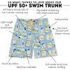 image:imageSwimZip Mens Swim Shorts with Boxer Brief Liner and UPF 50 Sun ProtectionMediterranean Lemons