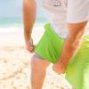 image:imageSwimZip Mens Swim Shorts with Boxer Brief Liner and UPF 50 Sun ProtectionNeon Green