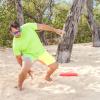 image:imageSwimZip Mens Swim Shorts with Boxer Brief Liner and UPF 50 Sun ProtectionNeon Sunrise