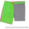 image:imageSwimZip Mens Swim Shorts with Boxer Brief Liner and UPF 50 Sun ProtectionNeon Sunrise