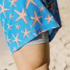 image:imageSwimZip Mens Swim Shorts with Boxer Brief Liner and UPF 50 Sun ProtectionStarfish