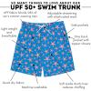 image:imageSwimZip Mens Swim Shorts with Boxer Brief Liner and UPF 50 Sun ProtectionStarfish