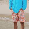 image:imageSwimZip Mens Swim Shorts with Boxer Brief Liner and UPF 50 Sun ProtectionSwirl