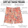 image:imageSwimZip Mens Swim Shorts with Boxer Brief Liner and UPF 50 Sun ProtectionSwirl
