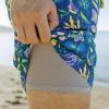 image:imageSwimZip Mens Swim Shorts with Boxer Brief Liner and UPF 50 Sun ProtectionTropadelic