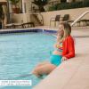 image:imageSwimZip Womens Halter Top Swim Suit with UPF 50 Sun ProtectionRainbow