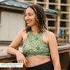 image:imageSwimZip Womens Halter Top Swim Suit with UPF 50 Sun ProtectionThe Tropics