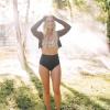 image:imageSwimZip Womens High Waisted Swim Bottoms with UPF 50 Sun ProtectionBlack
