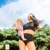 image:imageSwimZip Womens High Waisted Swim Bottoms with UPF 50 Sun ProtectionBlack